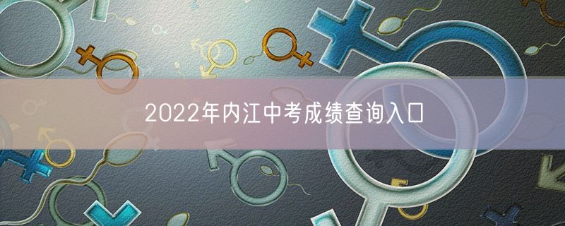 2022年内江中考成绩查询入口